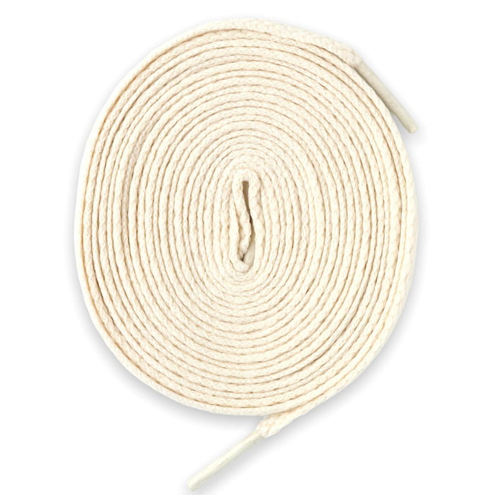 Flat Thin - Jordan 1 Laces Basics Flat Thin - Vintage Cream
