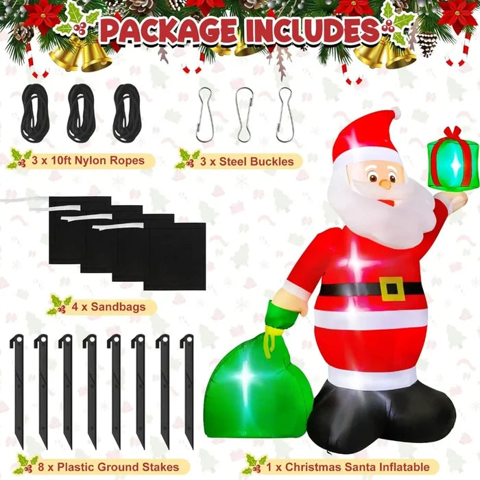 14ft Santa Giant LED Christmas Inflatable
