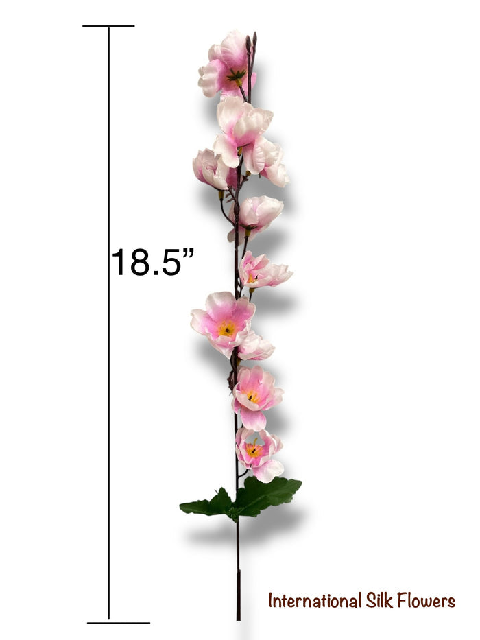 25'' Peach Blossom Bush ( B2488-Cream Pink )