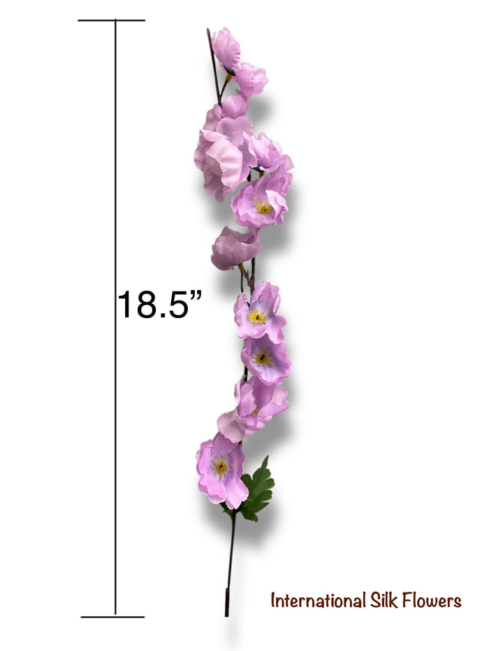 25'' Peach Blossom Bush ( B2488-Lavender )