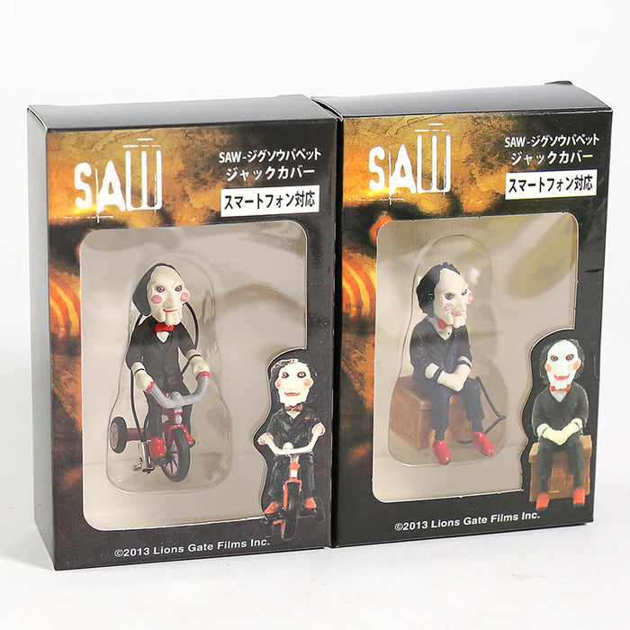 2PC Set Mini Saw Billy Toy Horror Collectibles