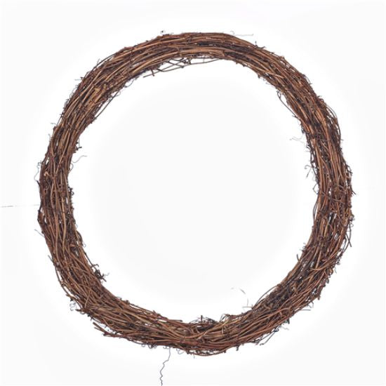 35cm  Grapevine Ring Natural