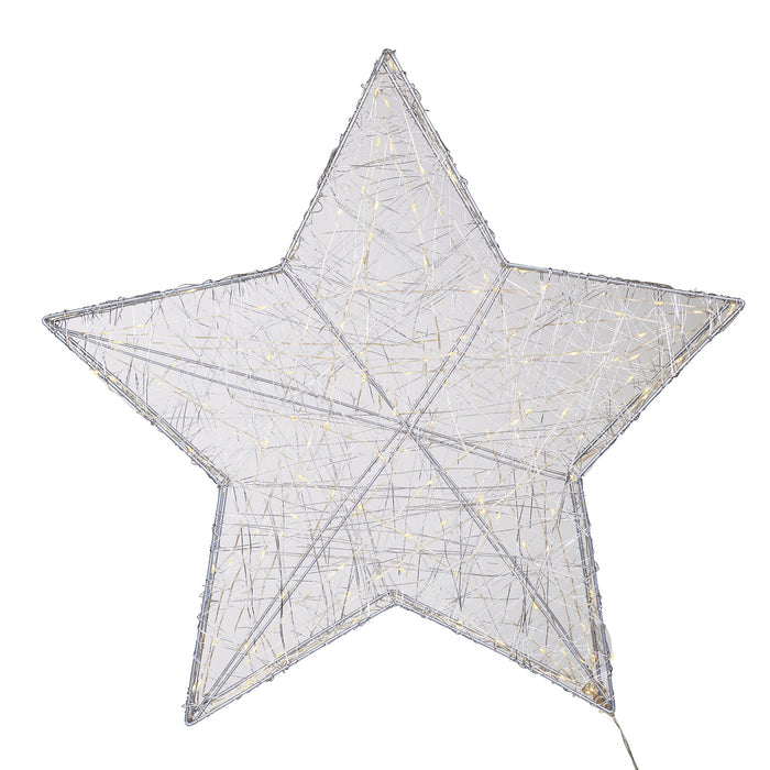 3D Led Star-Medium W/160 WW Led Indoor/Outdoor HI-LINE GIFT LTD.