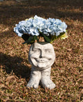 75641-C - Joyful Grin: Whimsical Elegance in a Planter Hi-Line Gift Ltd.