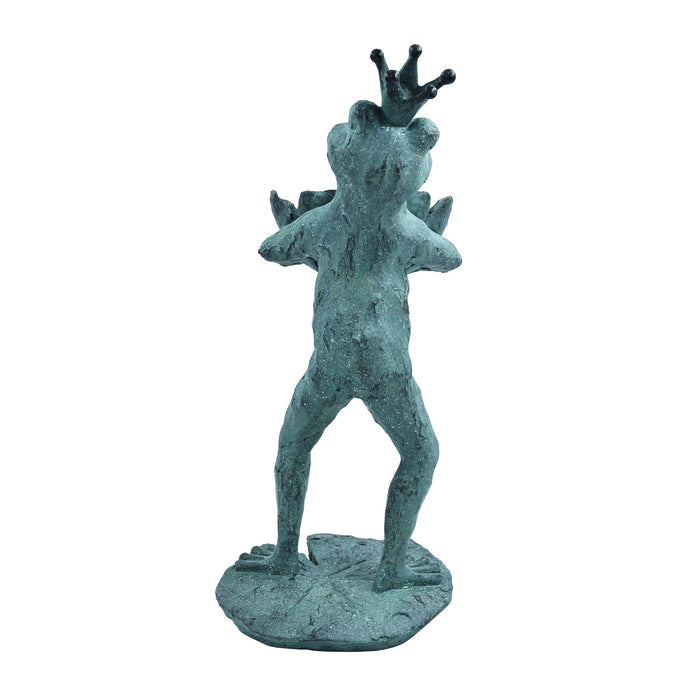 77182-E - Frog Prince Bird Feeder Hi-Line Gift Ltd.