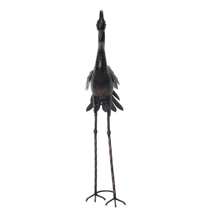 78936-03 - Metal Heron Decorative Garden Statue Hi-Line Gift Ltd.