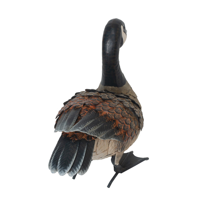 78941-01 - Metal Canadian Goose Statue Hi-Line Gift Ltd.
