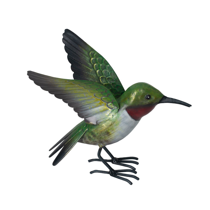 78942-01 - Metal Humming Bird Statue Hi-Line Gift Ltd.