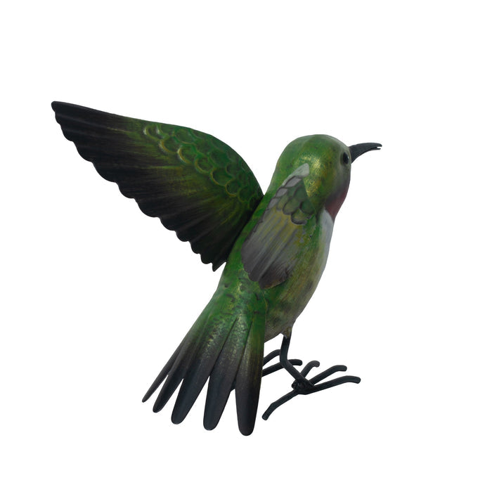 78942-01 - Metal Humming Bird Statue Hi-Line Gift Ltd.