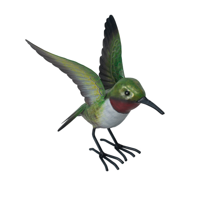 78942-01 - Metal Humming Bird Statue Hi-Line Gift Ltd.