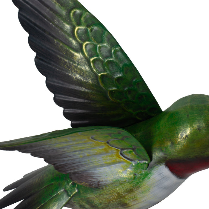 78942-01 - Metal Humming Bird Statue Hi-Line Gift Ltd.