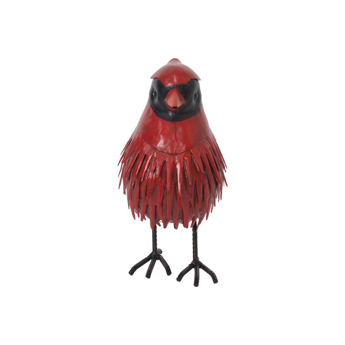 78944-01 - Metal Cardinal Statue Hi-Line Gift Ltd.