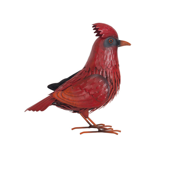78944-03 - Metal Tall Cardinal Statue Hi-Line Gift Ltd.
