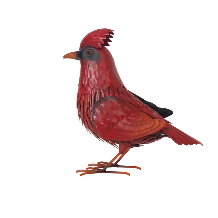 78944-03 - Metal Tall Cardinal Statue Hi-Line Gift Ltd.