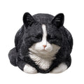 87620-B - Resting Black and White Tabby Cat Hi-Line Gift Ltd.