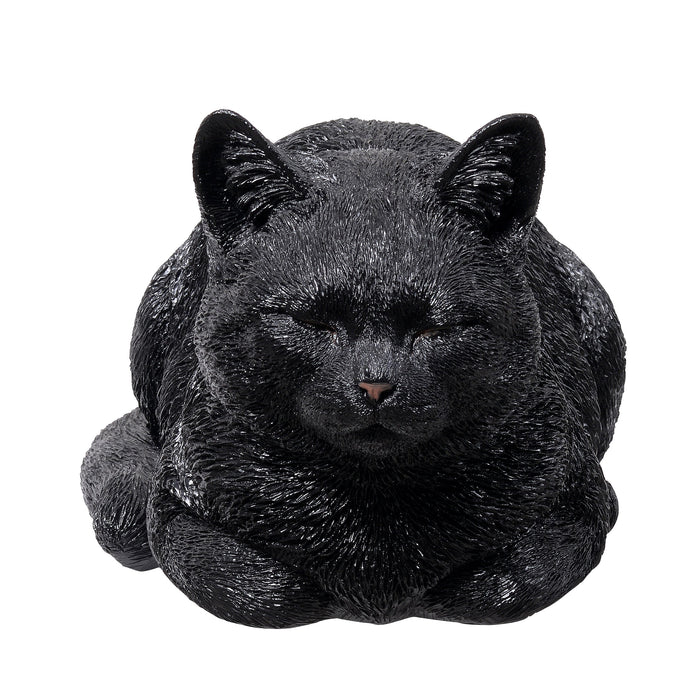 87620-D - Resting Black Tabby Cat Hi-Line Gift Ltd.