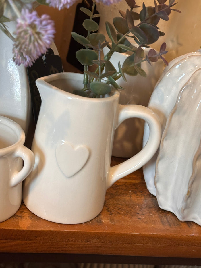 Ceramic Heart Jug