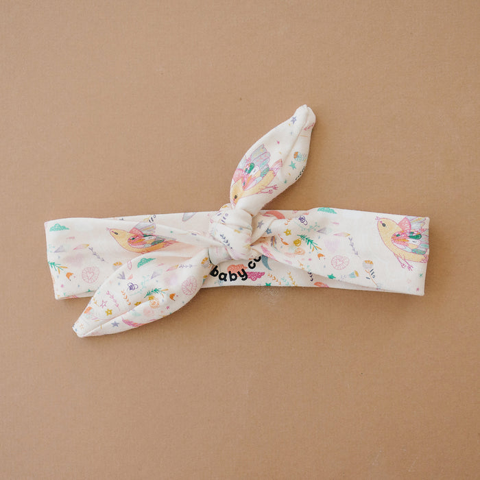 Adjustable Organic Cotton Dream Baby Headband