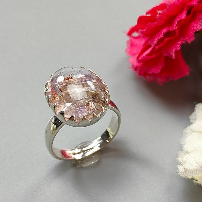 Amethyst Silver Ring