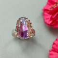 Amethyst Silver Ring