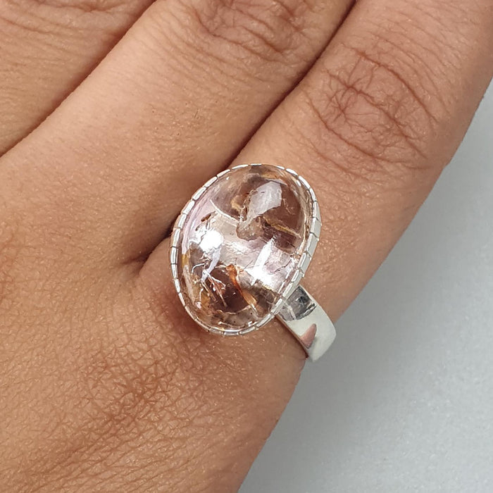 Amethyst Silver Ring