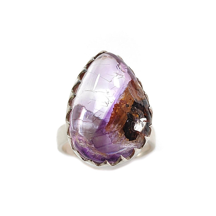 Amethyst Silver Ring