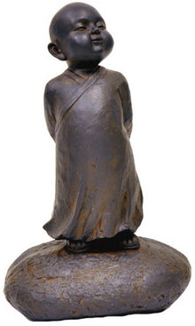 Baby Buddha Standing Black Rust HI-LINE GIFT LTD.