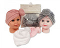 Baby Donut Turban Hat -One Size(NB) (PK6) BW-0503-0608