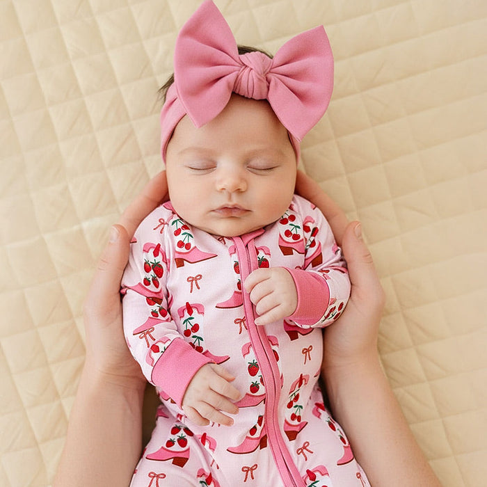 Bamboo Zip Romper | Bootsberry Cowgirl