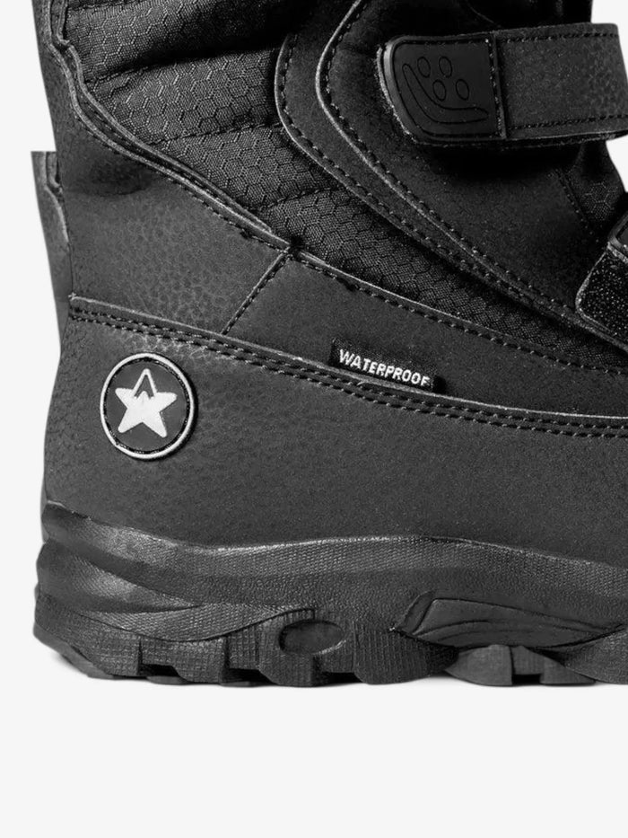 Botas Alaska Icebreaker Apreski Snow Niño Negro Negro
