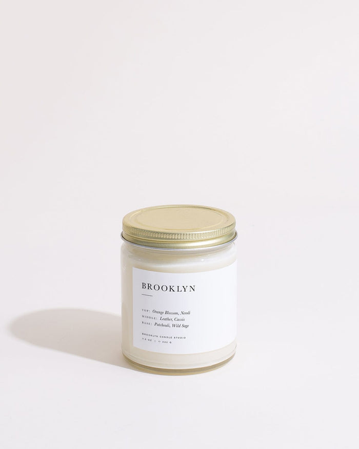Brooklyn Jar Candle Minimalist Brooklyn Candle Studio
