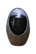Bubbling Tabletop Fountain With  Cool White Led Lights HI-LINE GIFT LTD.