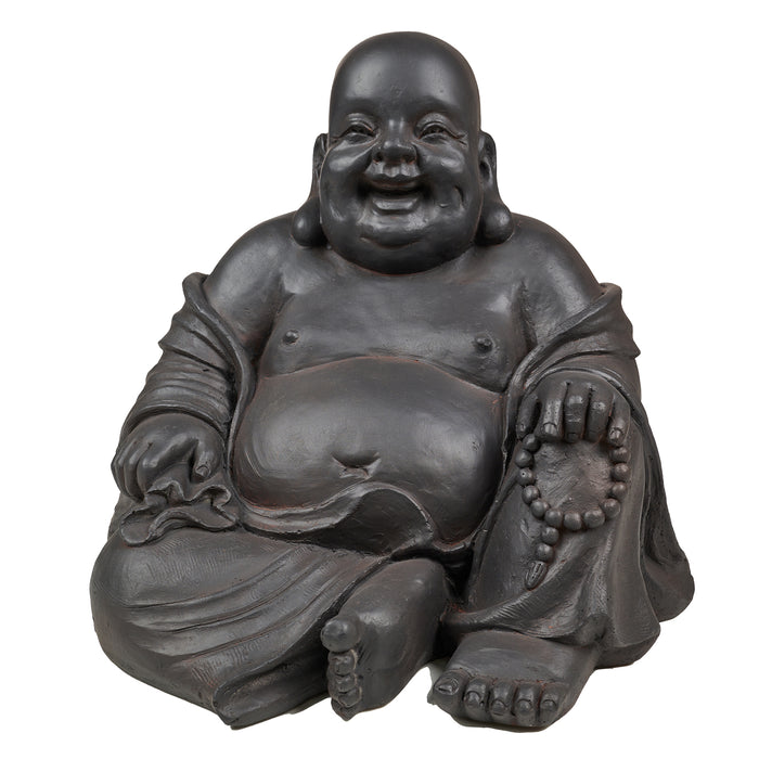 Buddha Sitting Holding Beads HI-LINE GIFT LTD.