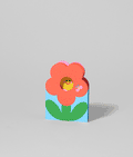 Bug & Flower Kids Fold Out Birthday Card