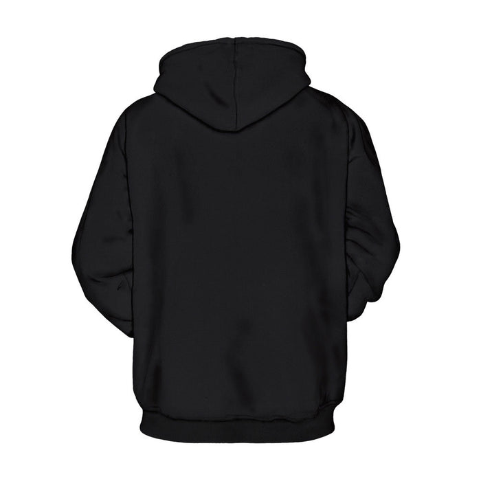 Butterfly Skull Printed Women And Men Pullover Hoodie