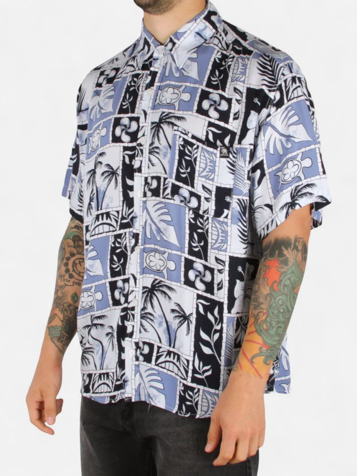 Camisa Gotcha Flip Azul