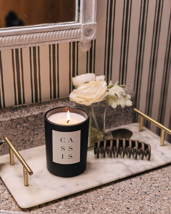 Cassis Noir Candle Noir Collection Brooklyn Candle Studio