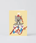 Cat In A Present