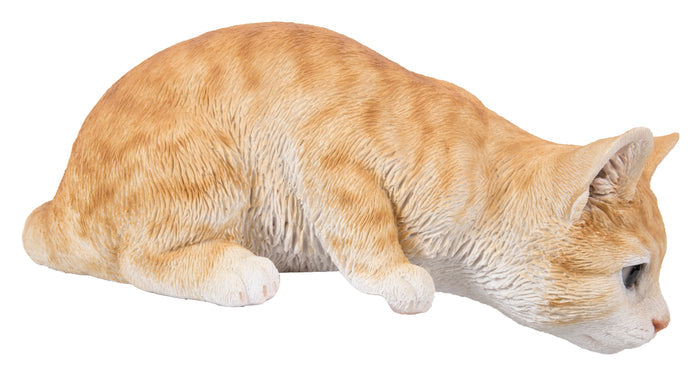 Cat Looking Over Ledge- Orange Tabby HI-LINE GIFT LTD.
