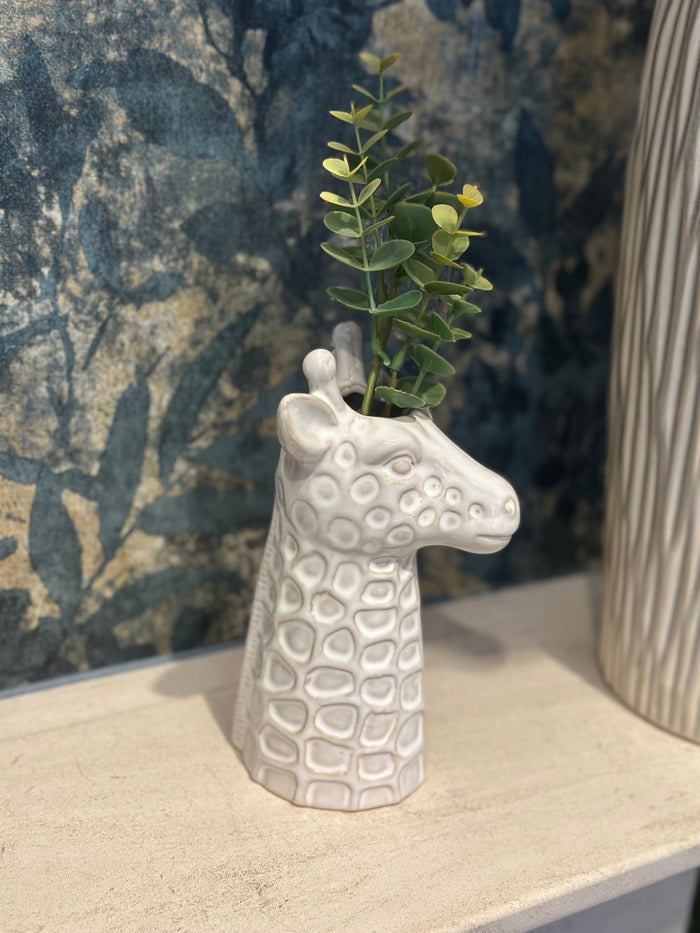Ceramic Giraffe Vase