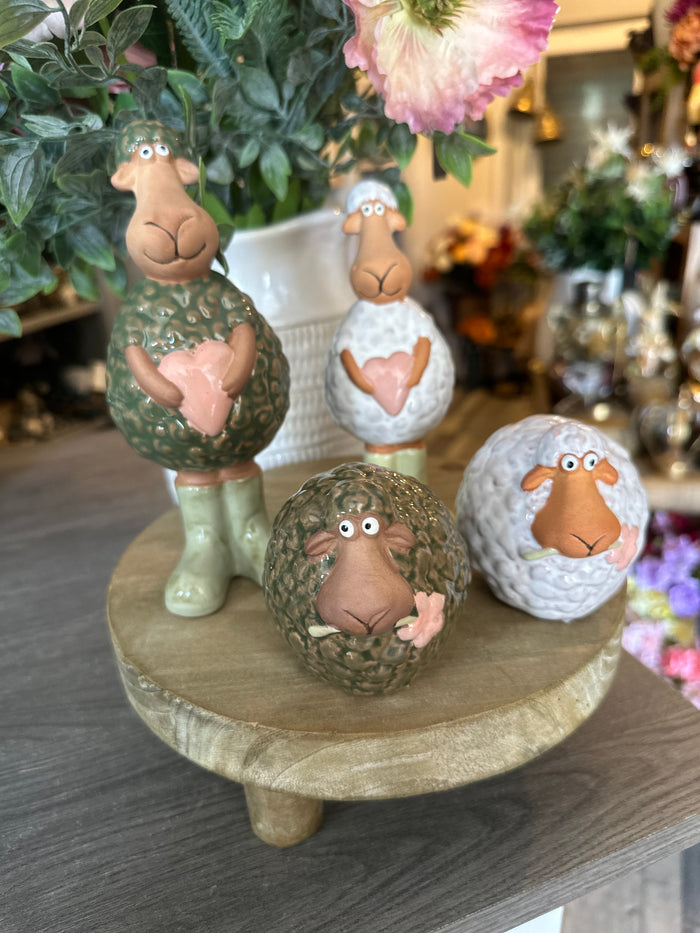 Ceramic Quirky Sheep choice of four