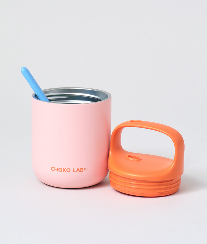 Chako Lab Bao Bao Insulated Cup Pink/Orange