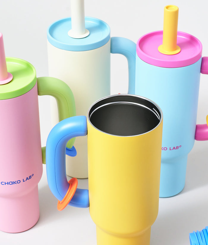 Chako Lab Bawang Insulated Drinking Tumbler Yellow/Blue