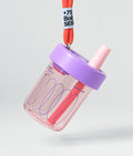 Chako Lab BoBo Plastic Cup Pink/Purple Circles