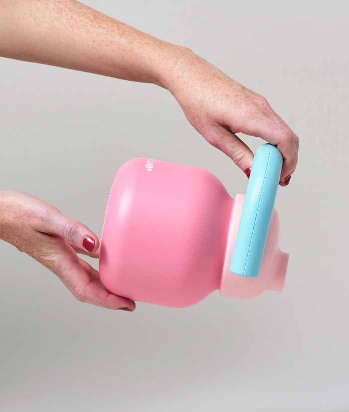 Chako Lab LinLin Insulated Water Bottle Pink/Mint