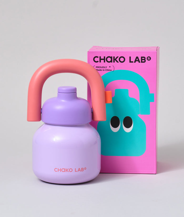 Chako Lab LinLin Insulated Water Bottle Purple/Pink