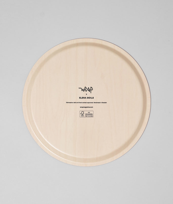 Cherries Small Round Serving Tray