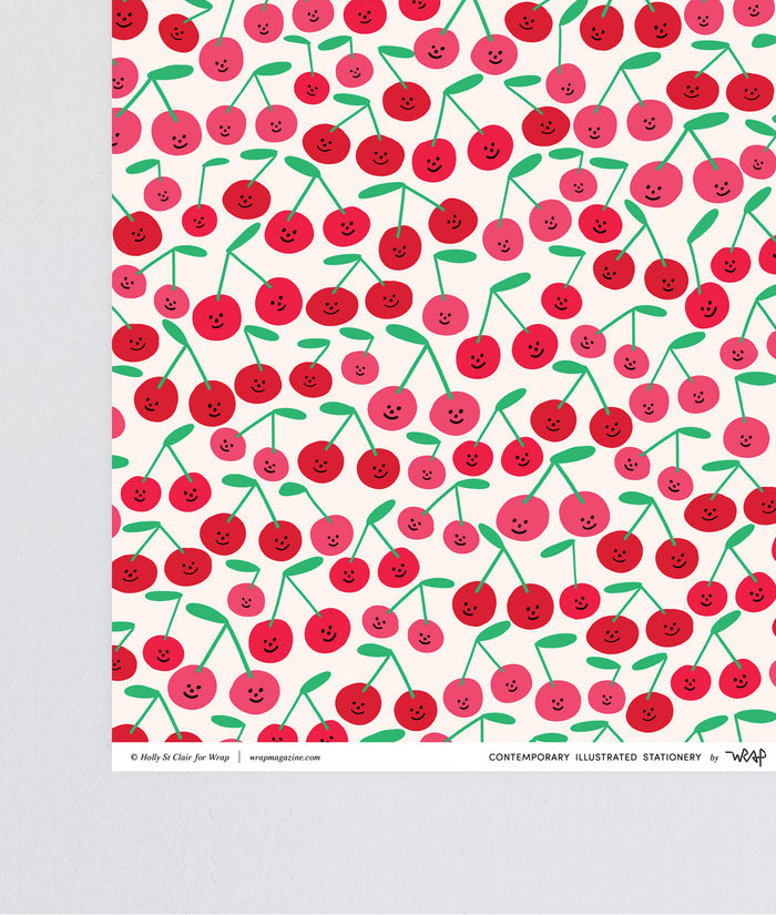 Cherries Wrapping Paper