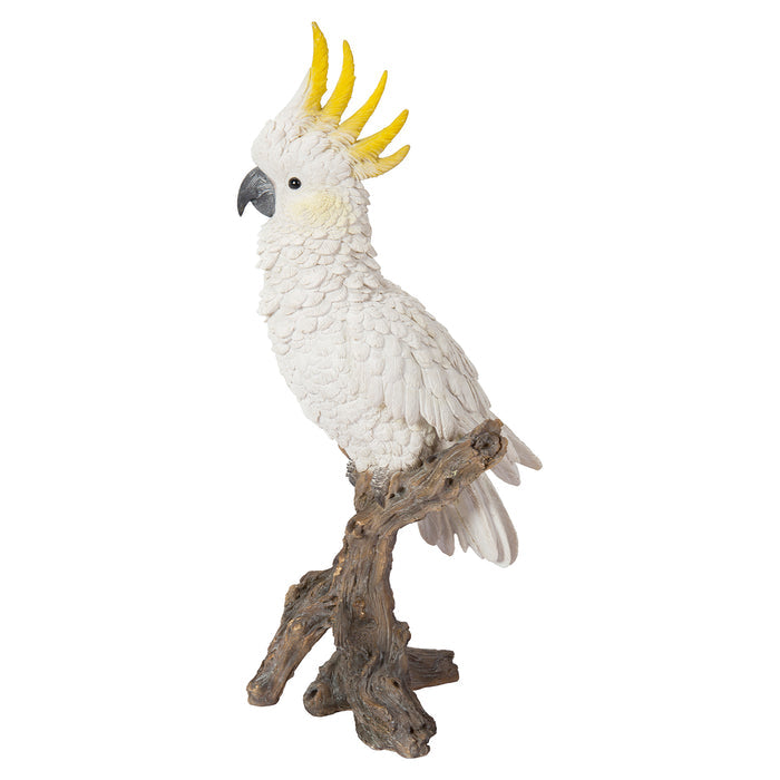 Cockatoo on Branch Statue HI-LINE GIFT LTD.