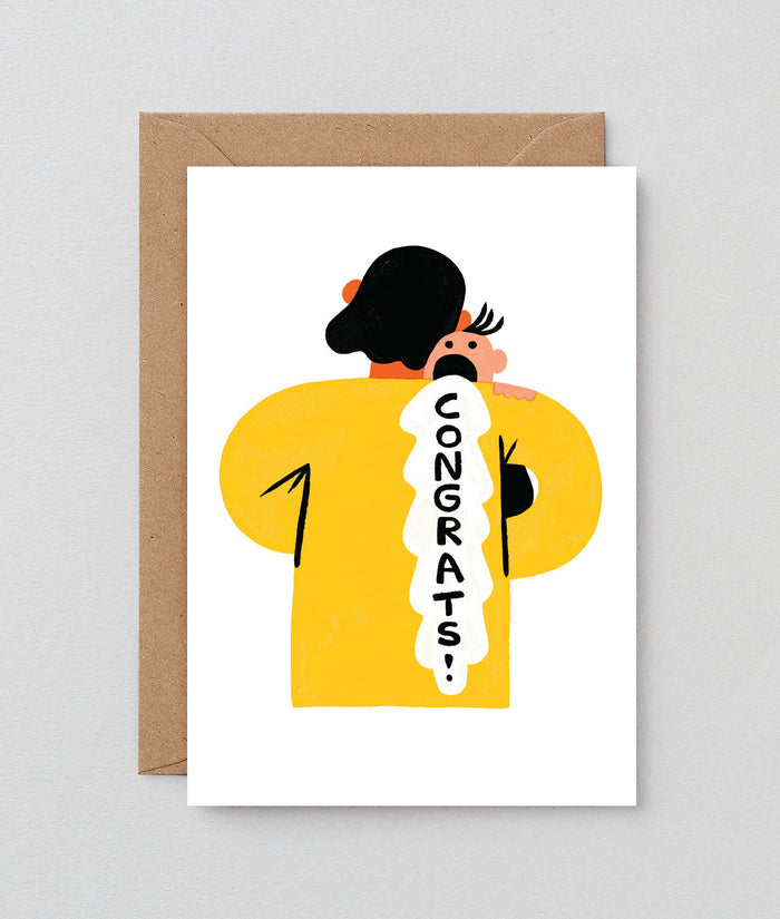 Congrats Barf New Baby Card